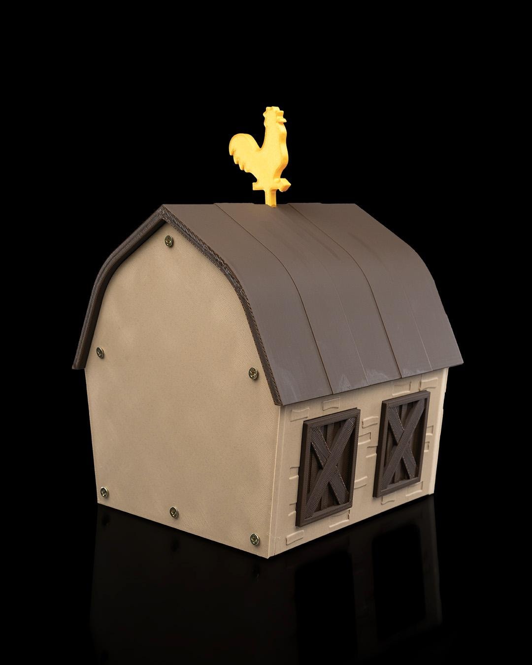 Charming Barn Birdhouse for Feathered Friends - Perfect Outdoors Decor & Gift