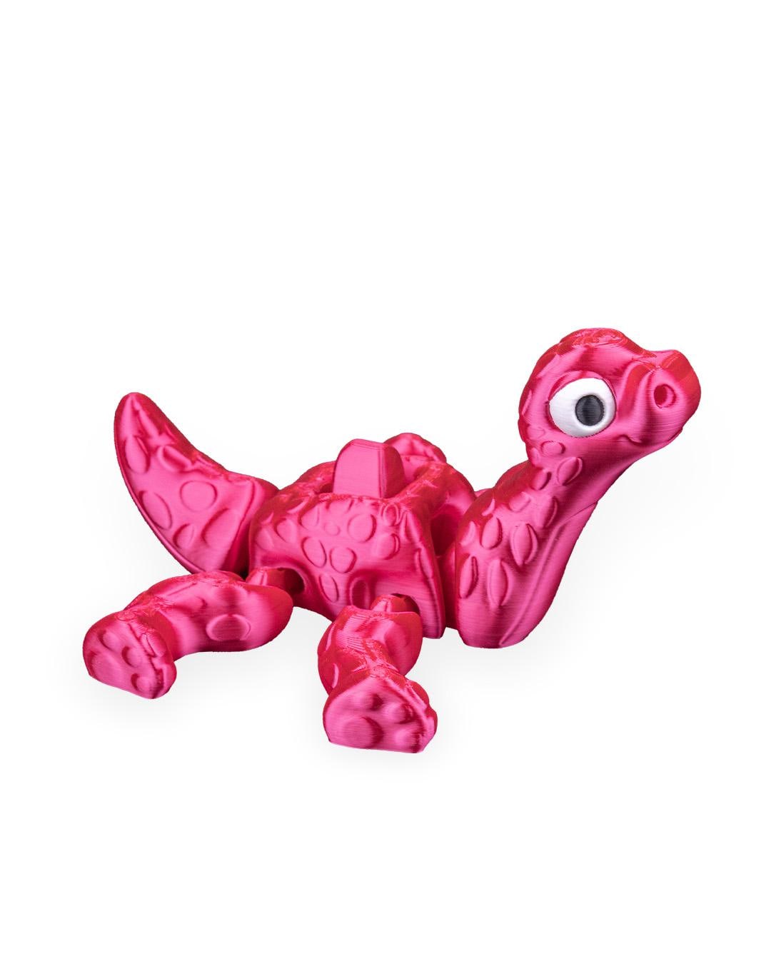 Flexi Apatosaurus Dinosaur 3D Model | Poseable Dino Media Pack | Printable Design for Crafts, Gifts & Displays