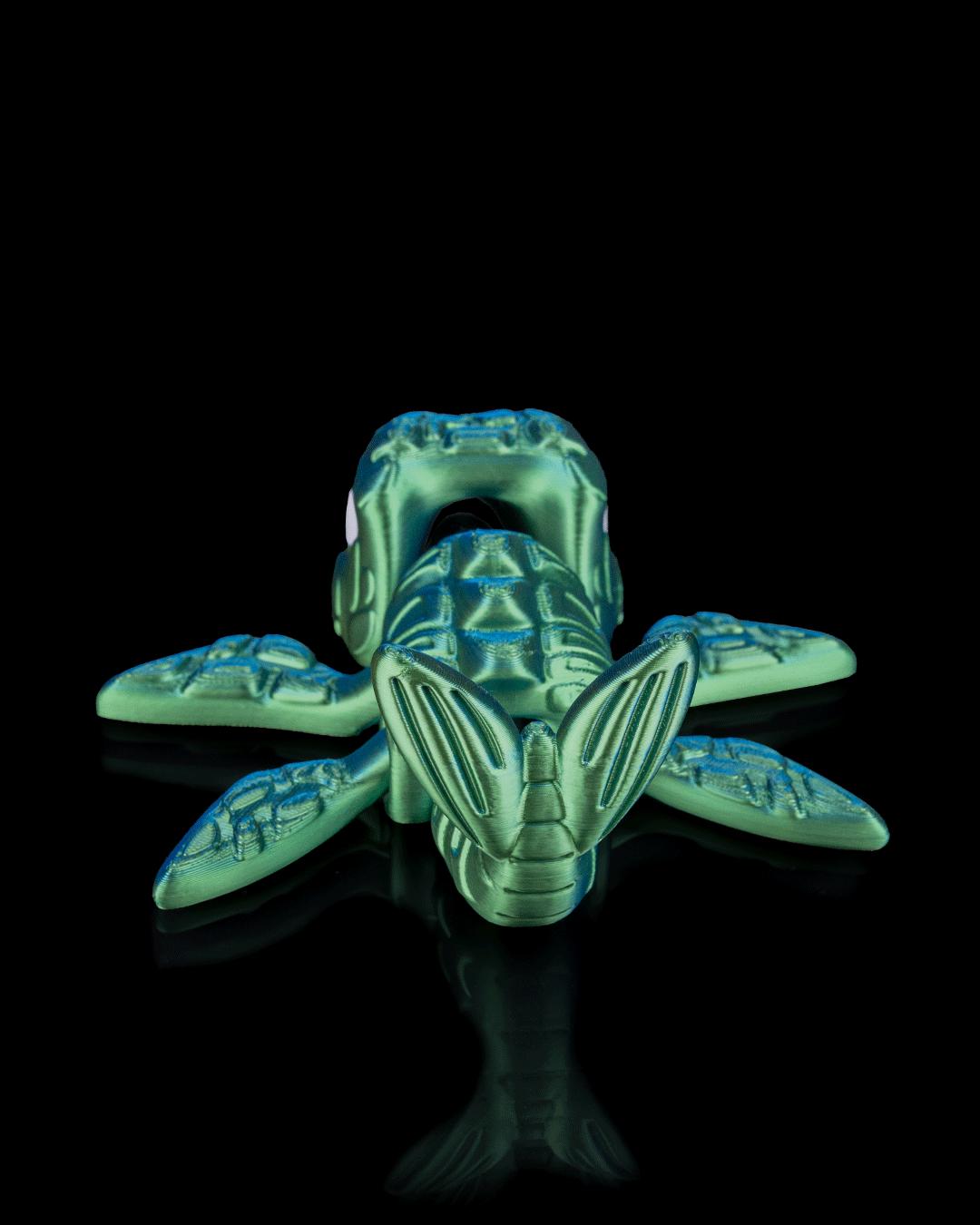 Flexi Mosasaur Dinosaur 3D Model | Printable Media Files | Poseable Sea Dino Toy for Gifts, Decor & 3D Printing Fun